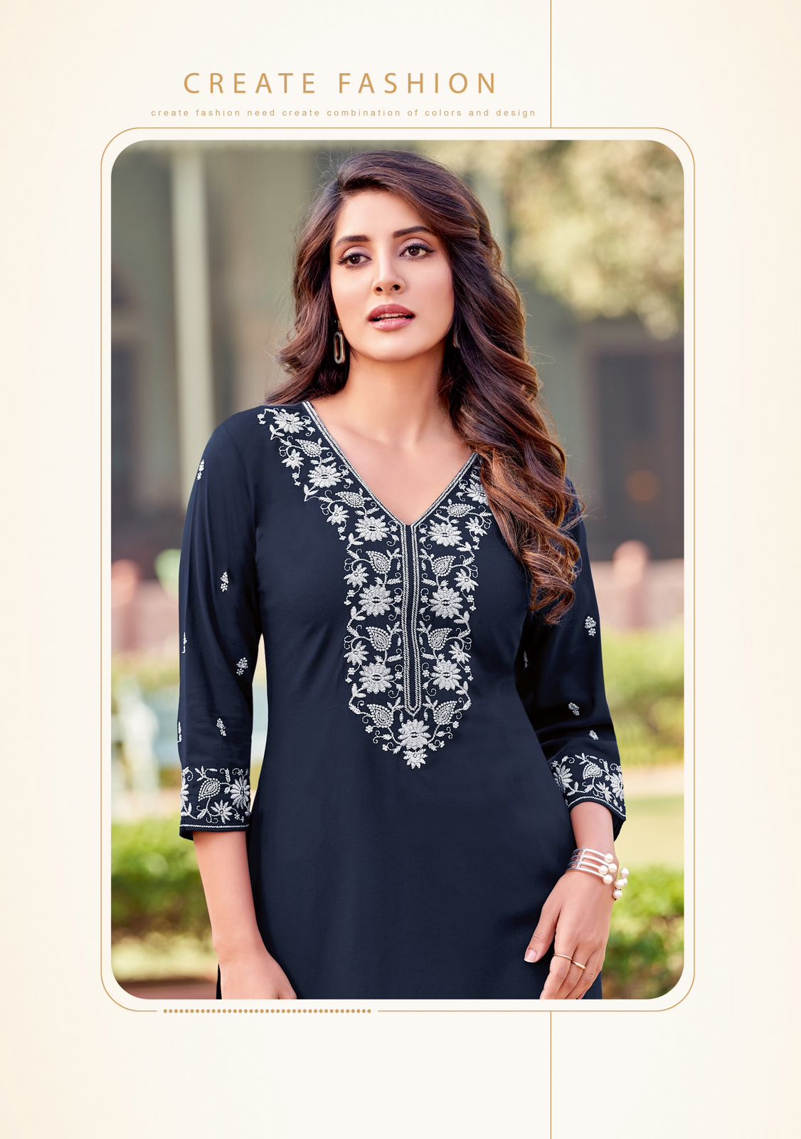 Charmi By Mittoo Thread Work Rayon Ladies Top Wholesale Price In Surat